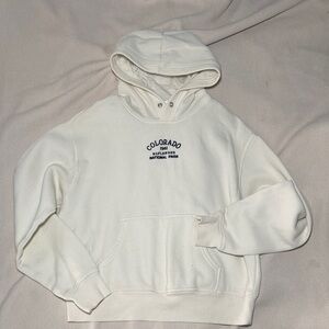 H&M Cream Colorado National Park Hoodie